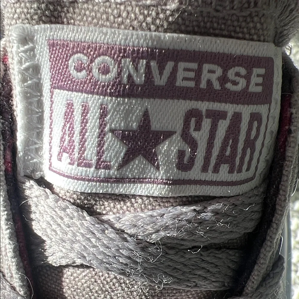 Converse Lavender Low-Top Sneakers - Picture 2 of 13